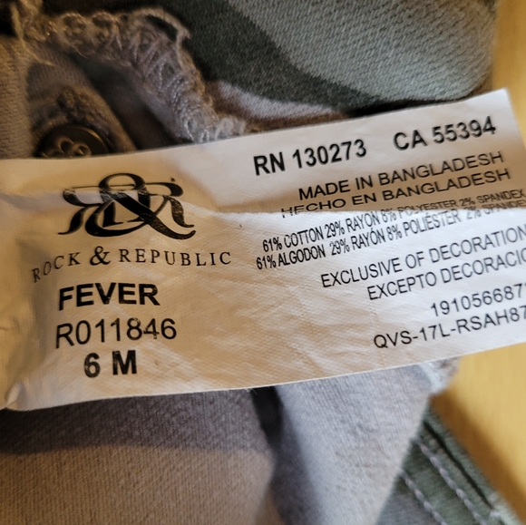 Rock & Republic Camo Jegging - Picture 4 of 4